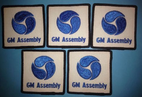 Rare vintage 1970's general motors gm assembly center car club jacket hat patch