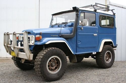 Fj40 bj42 40 series fiberglass fender flares – white- original toyota oem