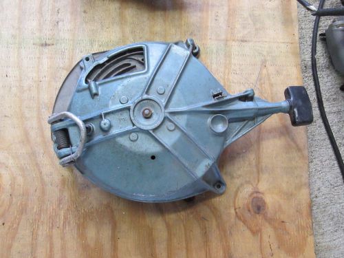 60's evinrude johnson  40hp recoil starter complete working 376848