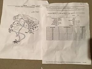 Wire harness engine prowler plymouth chrysler all years