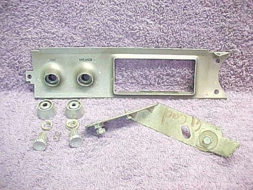 61 cadillac radio knobs, bezels &amp; faceplate