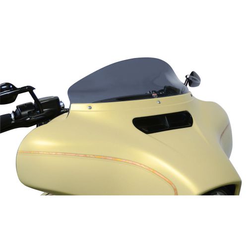 Klock werks 5" dark smoke low flare windshield 2014-2015 harley touring