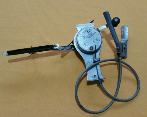 Antique windshield wiper