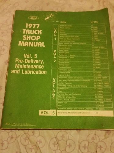 1977 ford truck manual