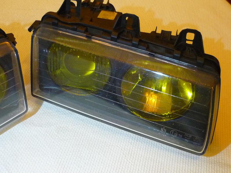 Buy Nice and rare BMW E36 M3 alpina yellow headlights pair in my garage