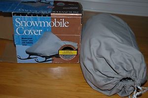 Large universal weatherproof snowmobile cover 116&#034; -130&#034; long