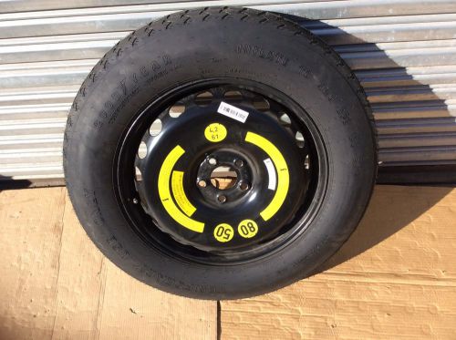 07-12 mercedes x164 gl450 spare tire wheel donut good year 165/90 d19 oem j