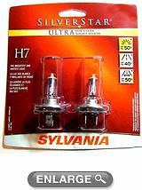 Sylvania silverstar ultra h7 su/2 bulb (2 bulbs)