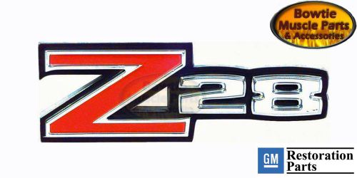 70 71 72 73 camaro z28 rear spoiler emblem badge mark