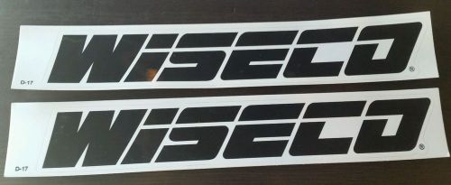 Wiseco racing decals stickers offroad nhra drags diesel hotrods nmca imca bitd