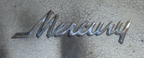 Oem mercury cougar trunk emblem 1968 1969 1970 1971 1972 1973 1974 xr7