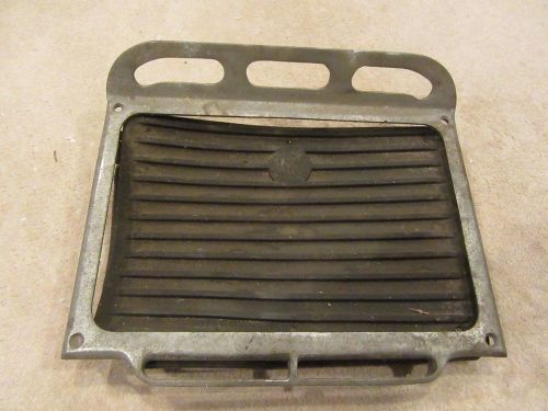 Antique auto running board step
