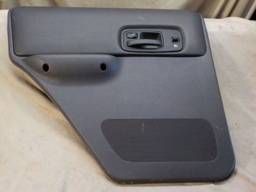 97-01 jeep cherokee xj drivers side left rear inner door trim panel xj7