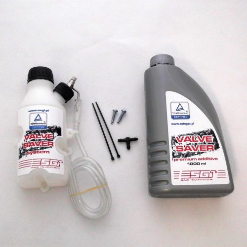 Valve saver kit with 1l valve saver fluid protects valves in cars with lpg cng