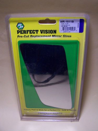 Gm 80-89 pre-cut replacement mirror glass plain sail left manual or remote