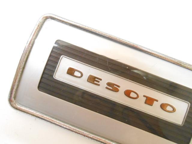 1953 Desoto Radio Dash Delete Plate Emblem 53, US $49.99, image 3