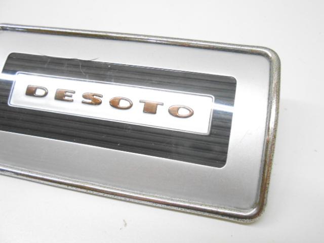 1953 Desoto Radio Dash Delete Plate Emblem 53, US $49.99, image 4