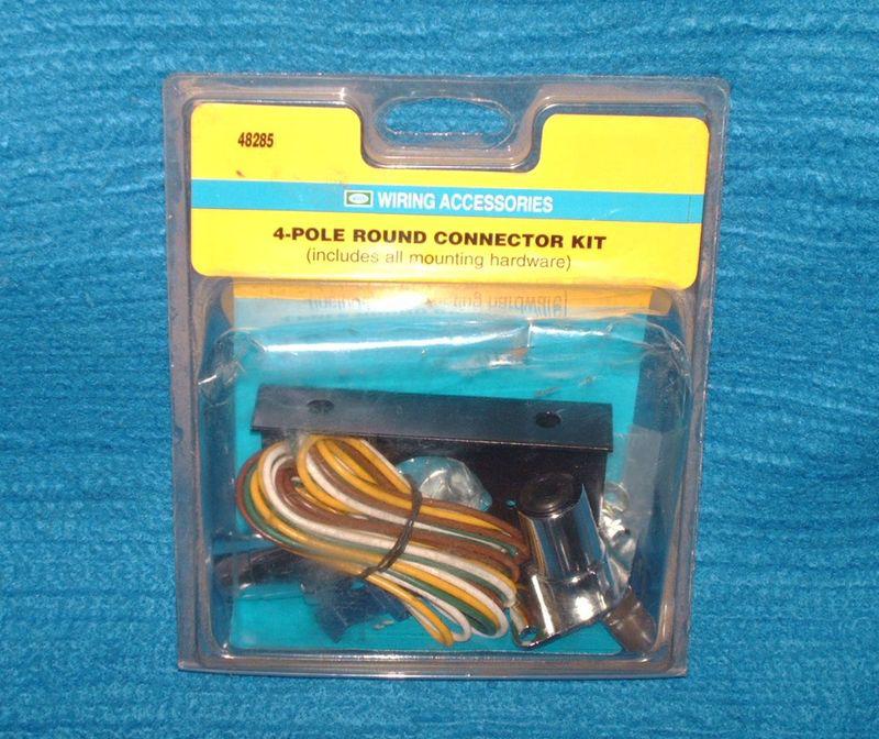 General trailer connector kit 4-pole and hardware