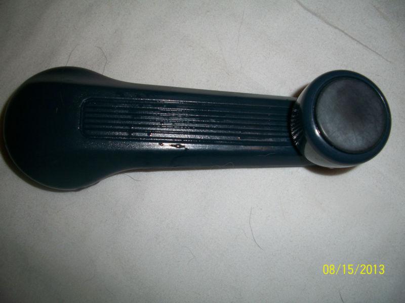 Honda civic accord crx delsol manual window crank handle knob 92 93 navy blue