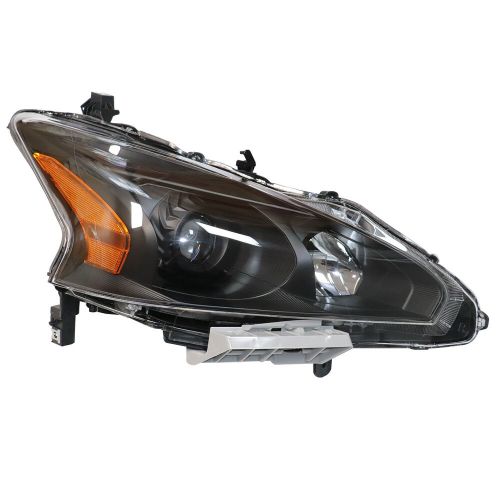 Headlight for 2013-2015 Nissan Altima Sedan Pair Set Chrome Halogen Left + Right, US $128.02, image 8