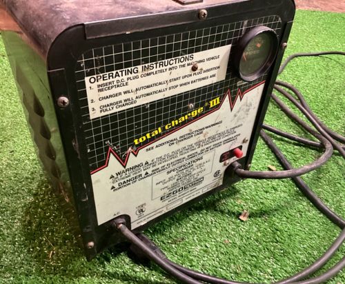 EZ Go Textron 36 Volt Golf Cart Battery Charger TOTAL CHARGE III UNTESTED, US $100.00, image 3