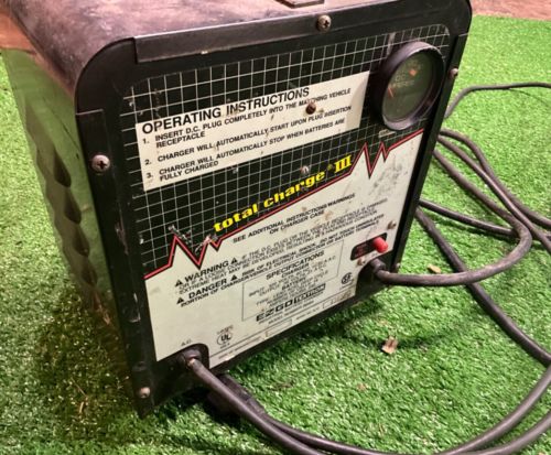 EZ Go Textron 36 Volt Golf Cart Battery Charger TOTAL CHARGE III UNTESTED, US $100.00, image 6
