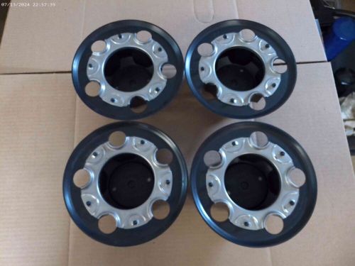 WHEEL CENTER CAPS NEW OEM SET of 4 1985-1995 GMC SAFARI 15594372 Black Silver, US $45.50, image 4