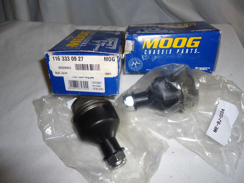 Two moog lower front ball joints for mercedes, # 116 333 09 27 (2-total)
