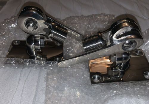 RZX Stainless Steel Adjustable 316 Marine VHF Antenna Mounting Base (2 PACK), US $55.00, image 2