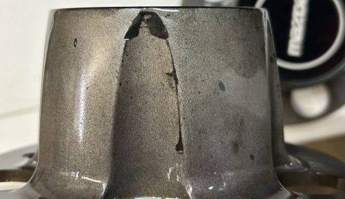 94 - 97 mazda b2300 wheel center caps 4x2 oem black set of 4 b series b3000