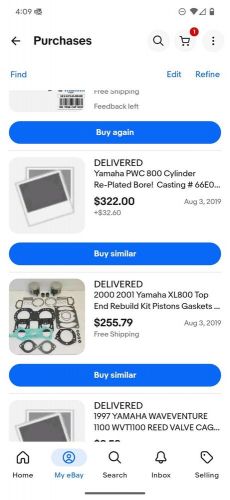 2001 YAMAHA XL800 66E Engine Motor Runs Great, US $1,200.00, image 8