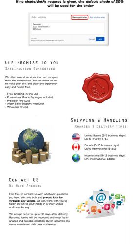 3M COLOR STABLE PreCut Window Tint Glass Film for Volvo XC90 2016-2024, US $63.98, image 3