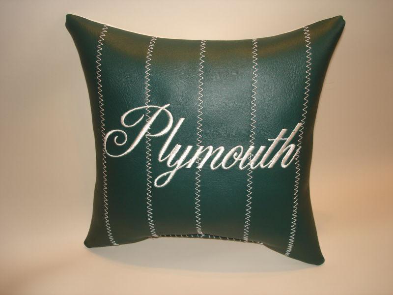PLYMOUTH (all models) pillow set to match your paint NICE CHRISTMAS GIFT!, US $40.00, image 8