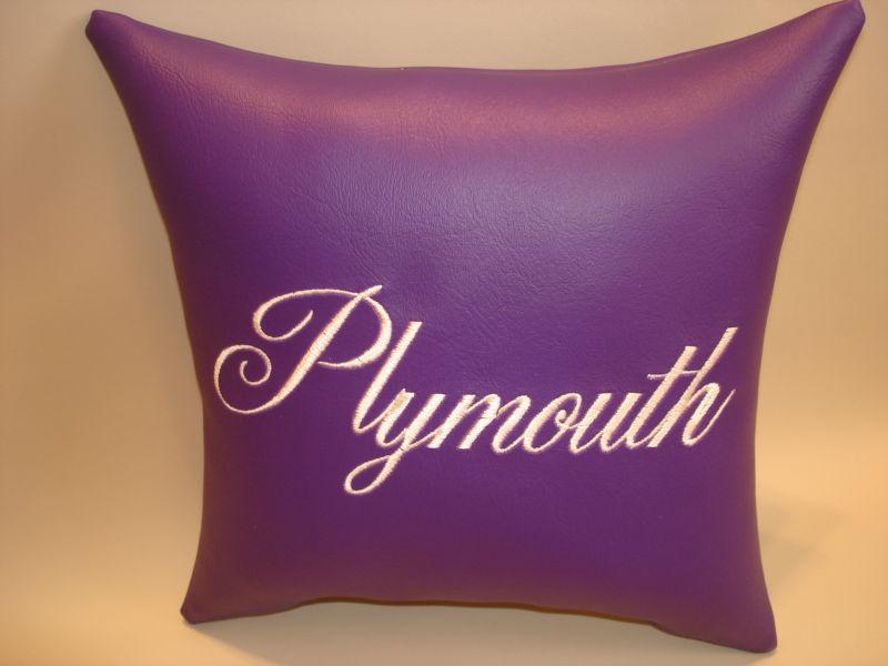 PLYMOUTH (all models) pillow set to match your paint NICE CHRISTMAS GIFT!, US $40.00, image 9