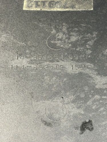 2006 Mercury 15 hp outboard 852413T3 Top Motor Cowl Cowling Cover 4 Stroke, US $224.99, image 5