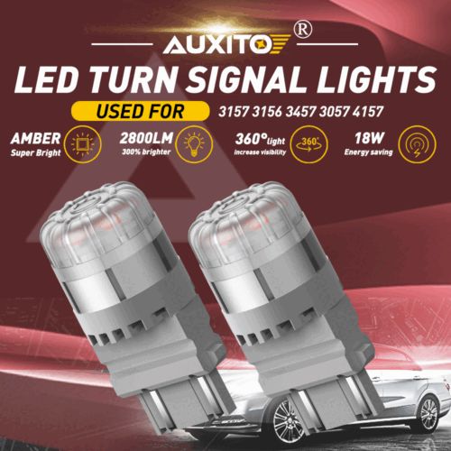 AUXITO 3157 LED Replacement for Turn Signal Blinker Lights 3156 4157 3057 3357, US $12.99, image 9
