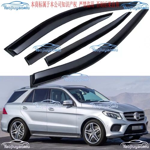 For Mercedes GLE 350 2016-2019 Car Window Visor Vent Shade Deflector Rain Guards, US $118.90, image 8