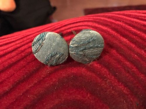Vintage Ford 50s Decorative Upholstery Seat Button Turquoise 1954 1955 1956 1957, US $32.00, image 4