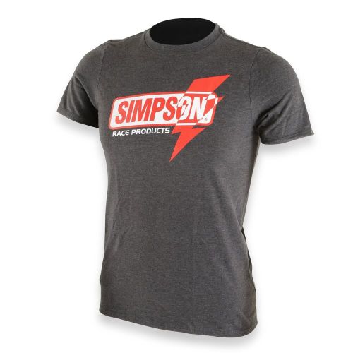 4501YX Simpson Racing Lightning fast shirt Charcoal youth XL, US $20.95, image 4