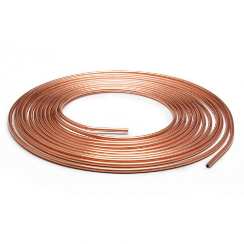 Copper Nickel 25 Ft Roll Coil 3/16inch Brake Line Tubing 16Pcs Nut Fittings, US $27.00, image 6