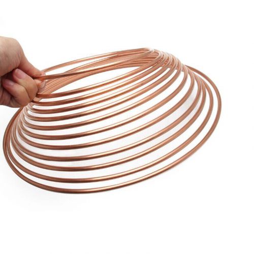 Copper Nickel 25 Ft Roll Coil 3/16inch Brake Line Tubing 16Pcs Nut Fittings, US $27.00, image 8