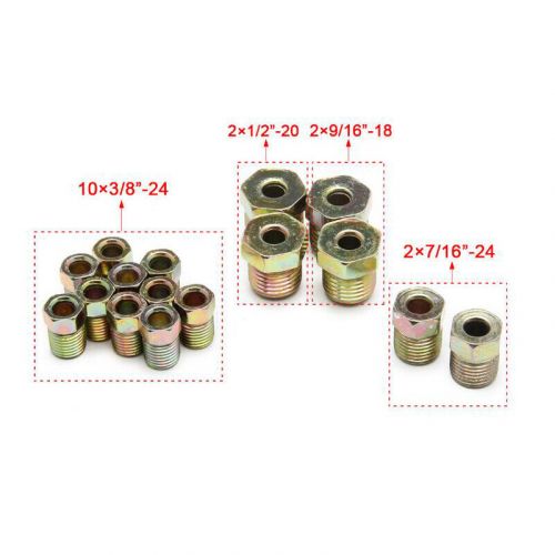 Copper Nickel 25 Ft Roll Coil 3/16inch Brake Line Tubing 16Pcs Nut Fittings, US $27.00, image 10