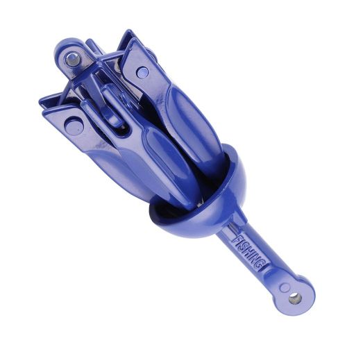 4 Tine Aluminum Alloy Folding Boat Anchor Accessories, For Sailboat Kayak Canoe, AU $26.23, image 2