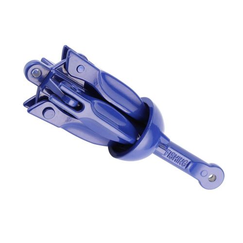 4 Tine Aluminum Alloy Folding Boat Anchor Accessories, For Sailboat Kayak Canoe, AU $26.23, image 3