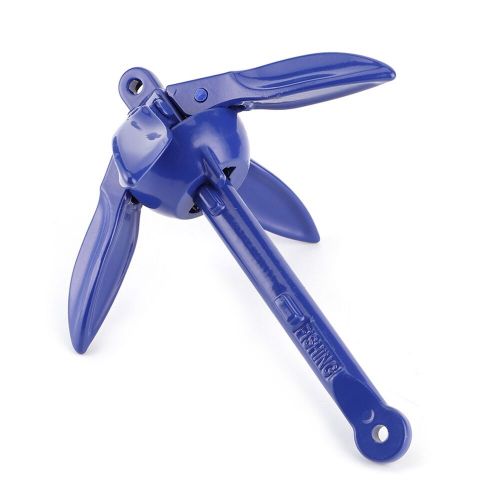 4 Tine Aluminum Alloy Folding Boat Anchor Accessories, For Sailboat Kayak Canoe, AU $26.23, image 7