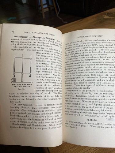 1943 McGraw Hill Physics Manual For Pilots, US $10.00, image 5