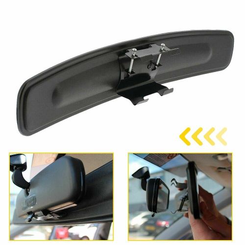 17" black rear view mirror interior on replacement car night day universal