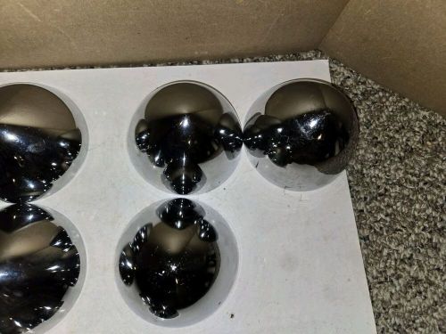 9 Vintage 80s Shiny Chrome Metal Dome Bullet Style Caps,Hubcaps,Custom Hot Rod, US $125.00, image 8