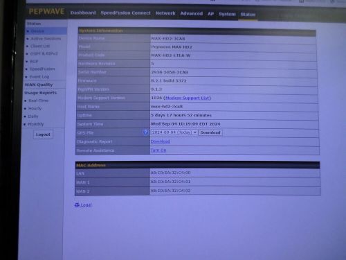 Pepwave Max HD2 LTEA Dual 4G Mobile Wiresless Router MAX-HD2-LTEA-W-T - Tested, US $299.99, image 3