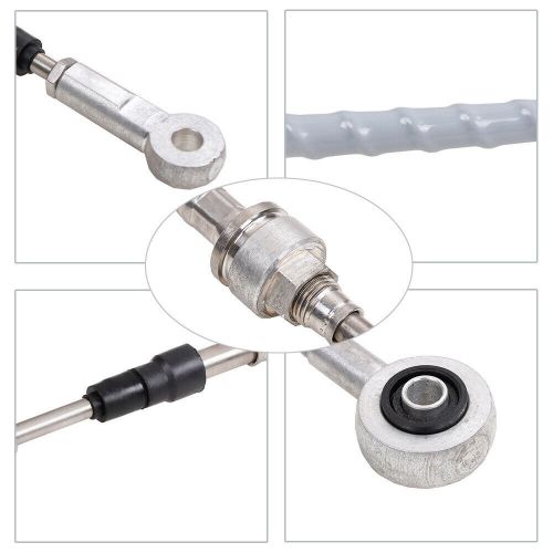 Trans Bracket Shifter Box Shift Cable Linkage w/ Knob fit Honda K20 K24 K-Series, US $138.86, image 5